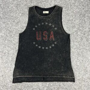 Hollister USA Tank Top Women's Small American Patriotic Graphic Olympics 2026